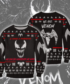 Venom I Have Parasite We Can Do Whatever You Want Ugly Sweater