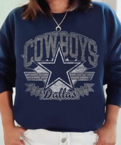 Vintage Dallas Cowboys Christmas Gift Football Sweater