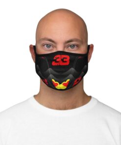 #33 Formula 1 Max Verstappen World Champion Face Mask