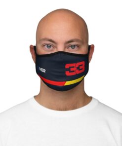 33 Max Verstappen World Champion Face Mask