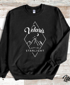 Acotar Velaris Night Court Sweatshirt Inspired By ACOTAR