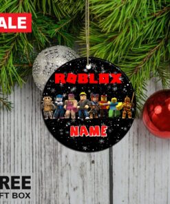 Christmas Roblox Ornament Personalization Option