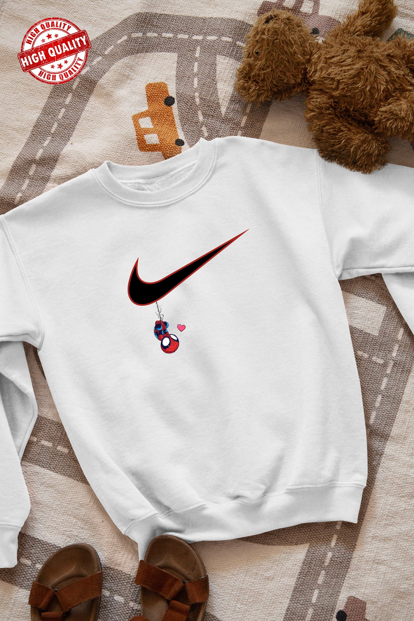 Custom Sweatshirt Nike Hoodie - Teeholly