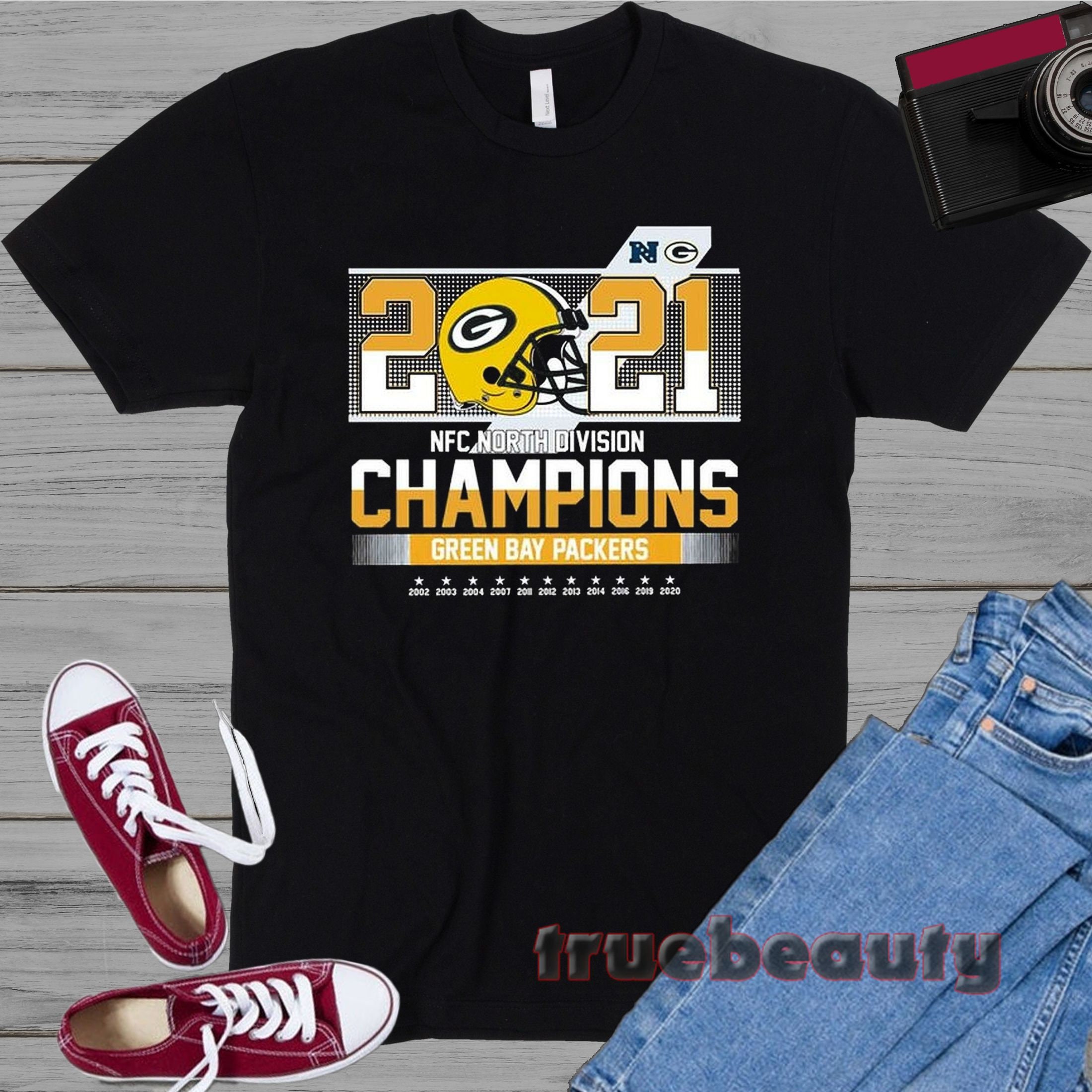 Green Bay Packers 2020 NFC North Division Champions Shirt 2021 - Teeholly