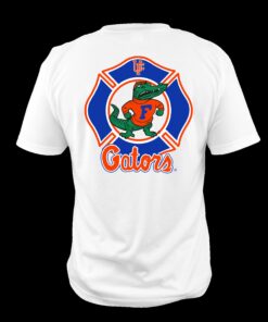 UF Gators 100% cotton Firefighter florida baseball shirt