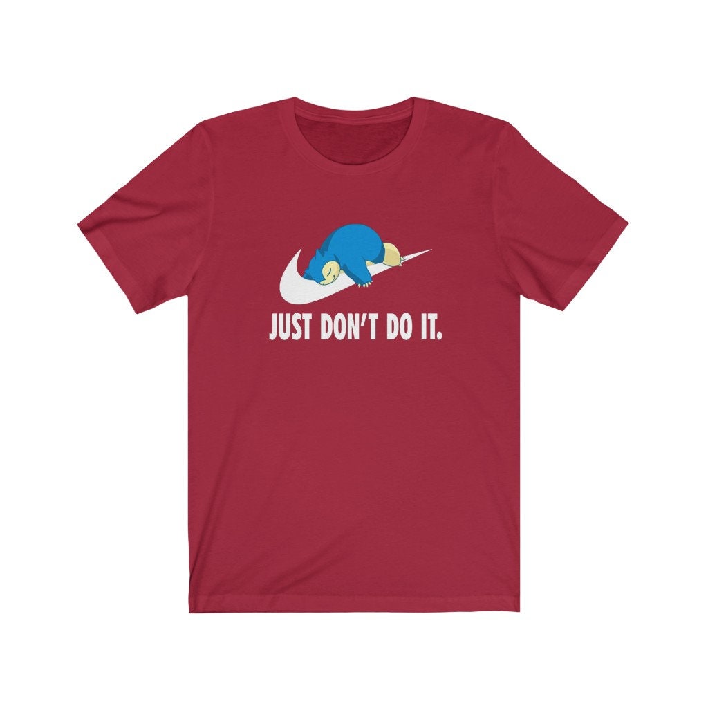 Pokemon Snorlax Just Do It Later Unisex Funny Shirt – Teeholly