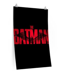 The Batman 2022 Vintage Movie Poster Retro