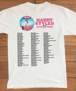 HOT 2021 Live Love On Tour Harry Styles Tour Dates Shirt