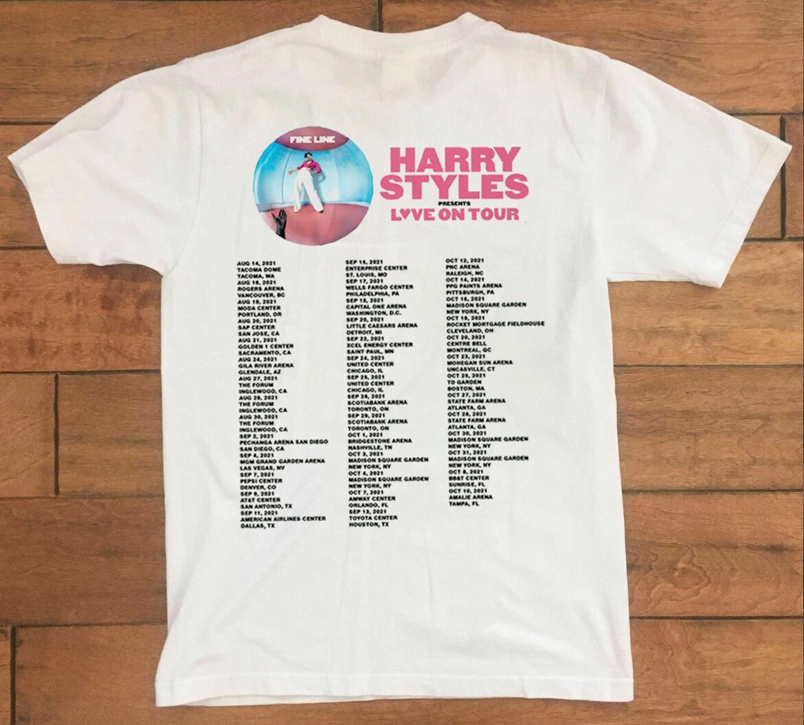 Retro Shirt Harry Styles Love On Tour 2021 - Teeholly