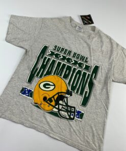 Vintage 1990s Green Bay Packers NFC Champions Super Bowl Shirt