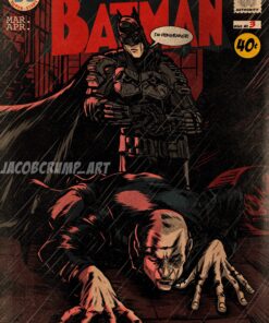 Prints The Batman 2022 Movie Poster