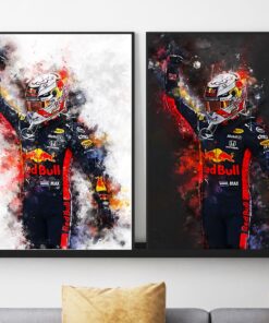 F1 Formula Max Verstappen World Champion Poster