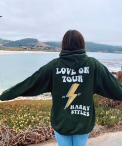 Harry Styles LOVE ON TOUR Lightning Bolt Retro Sweatshirt