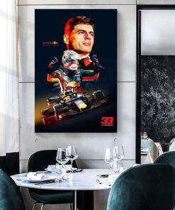 Netherlands Orange Army Max Verstappen World Champion Poster