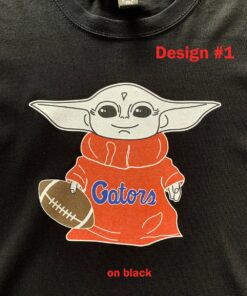 Baby Yoda University Of Florida Gator Baseball Shirt