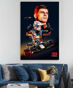 Netherlands orange army Max Verstappen World Champion poster