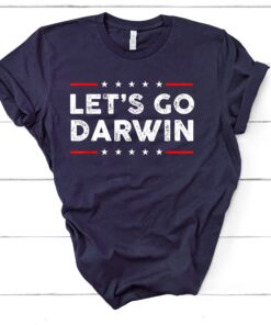 Let's Go Darwin Gildan 64000 Unisex short sleeve T-Shirt