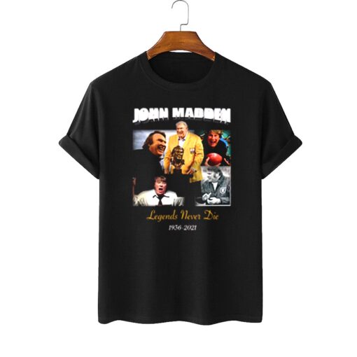 Rip Vintage John Madden Tshirt