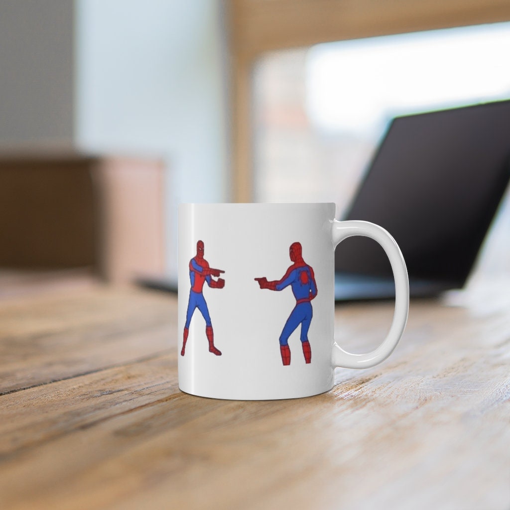 Spider Man Meme No Way Home 11oz 15oz Ceramic Coffee Mug - Jolly Family  Gifts
