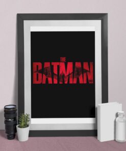 The Batman 2022 Vintage Movie Poster Retro