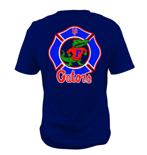 UF Gators 100% Cotton Firefighter Florida Baseball Shirt