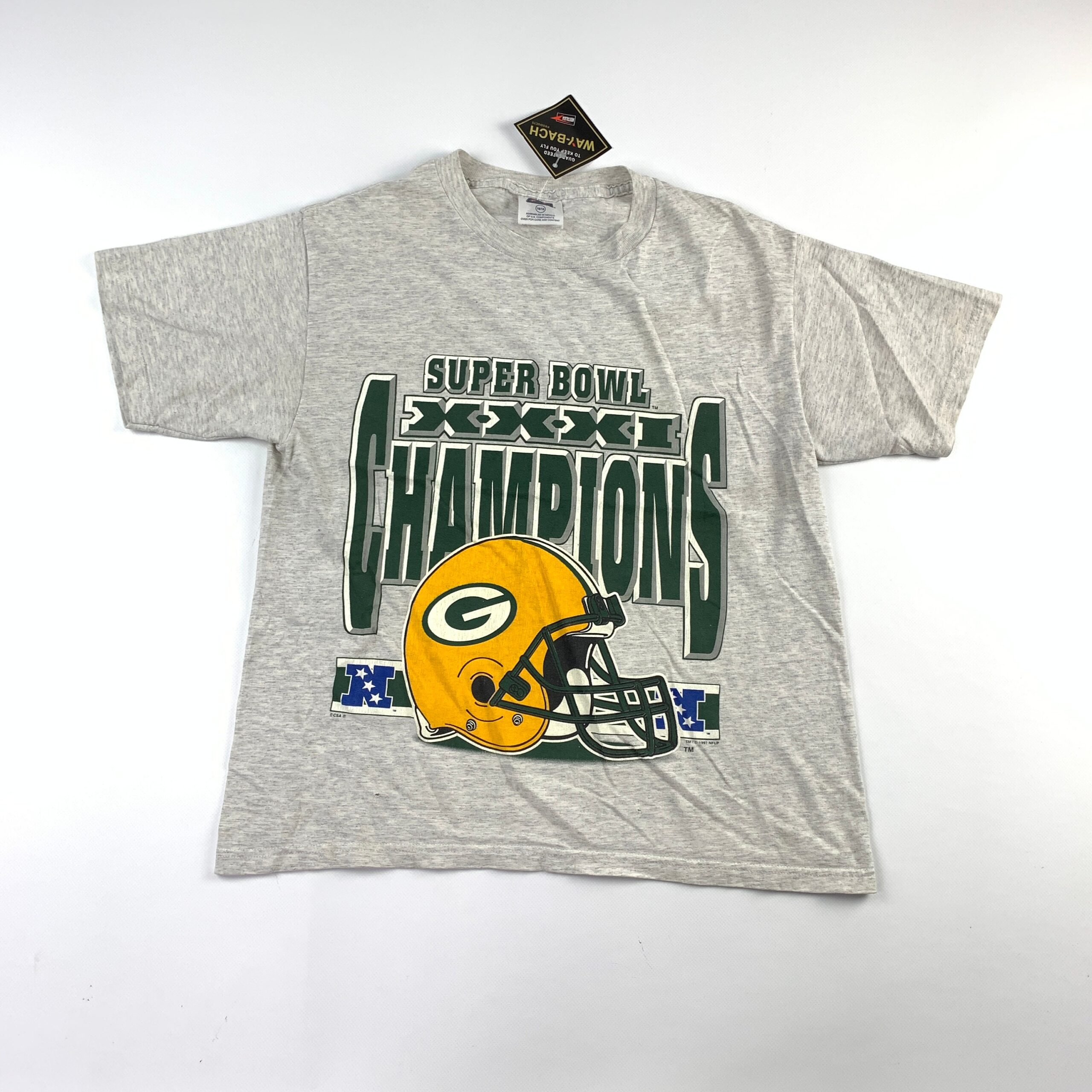Vintage 1997 NFL Green Bay Packers Super Bowl Champions Nfc North Shirt