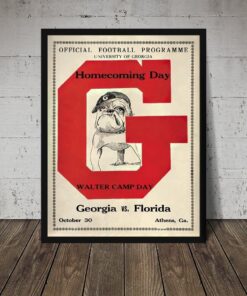1926 2021 UNIVERSITY OF GEORGIA Bulldogs National Champions Poster