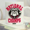 Coffee Mug Georgia Bulldogs National Championship 2021