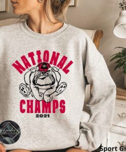 2021Champions Uga National Championships Bulldogs Braves Shirtsweatshirthoodie