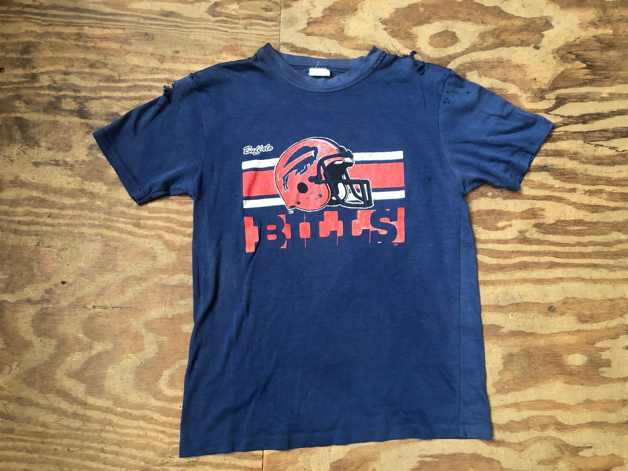 1980s 1988 Vintage NFL Buffalo Bills Shirt AFC East Champions Made In USA -  Teeholly