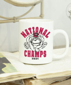 Celebration 2021 Champions National Georgia Bulldogs Mug