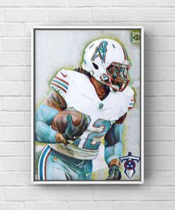 Derrick Henry Custom 8.5×11 NFL Titans Poster