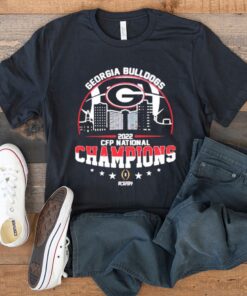 Georgia Bulldogs Black College Football Playoff Champions Shirt