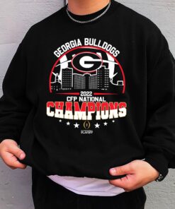 Georgia Bulldogs Black College Uga National Championships Swestshirt