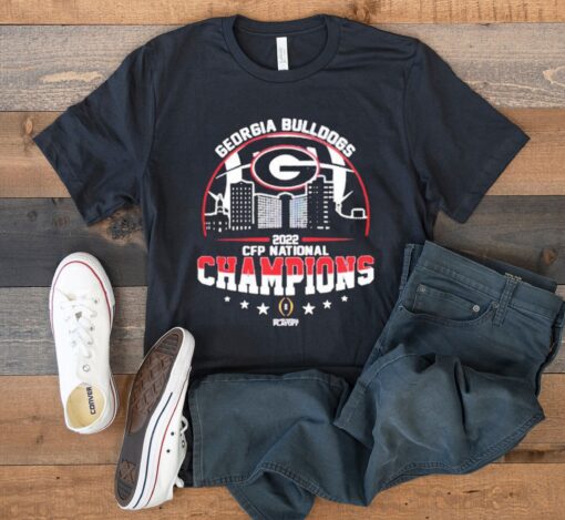 Georgia Bulldogs Wins 2022 Football Champions Shirt