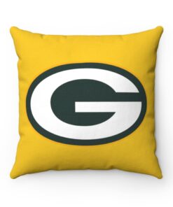Green Bay Packers Square PillowThese Beautiful Indoor Pillows