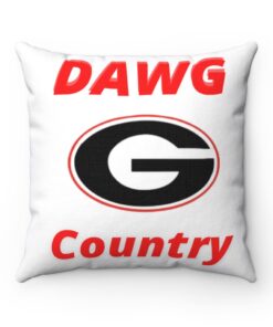Home Decor national champions Georgia bulldog throw pillow