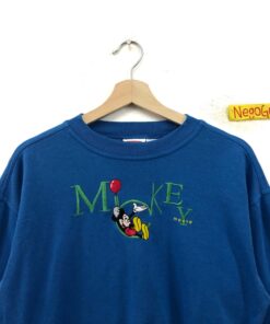 Rare!!! Vintage Mickey Mouse Sweatshirt Small Logo