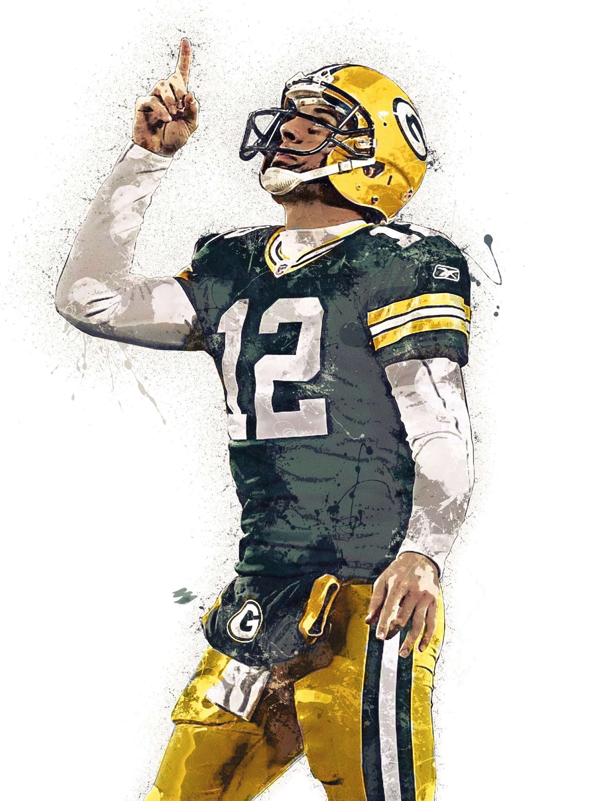 Aaron Rodgers Prints Throwback Collection 