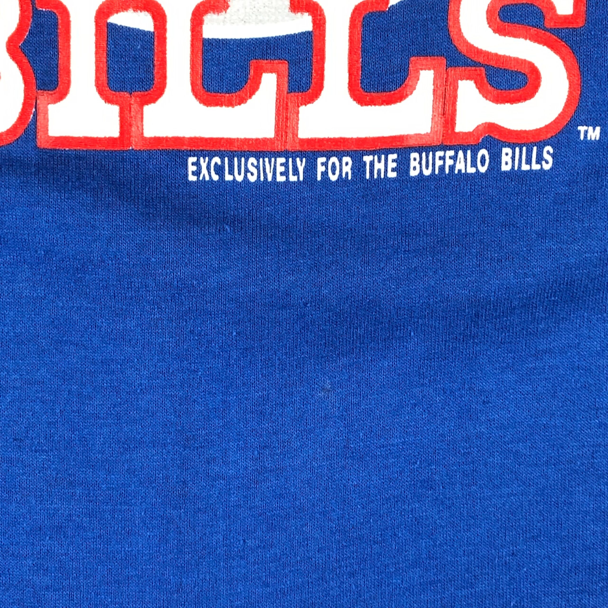 Vintage 80s Buffalo Bills Jersey T-Shirt L NFL Football AFC Champs