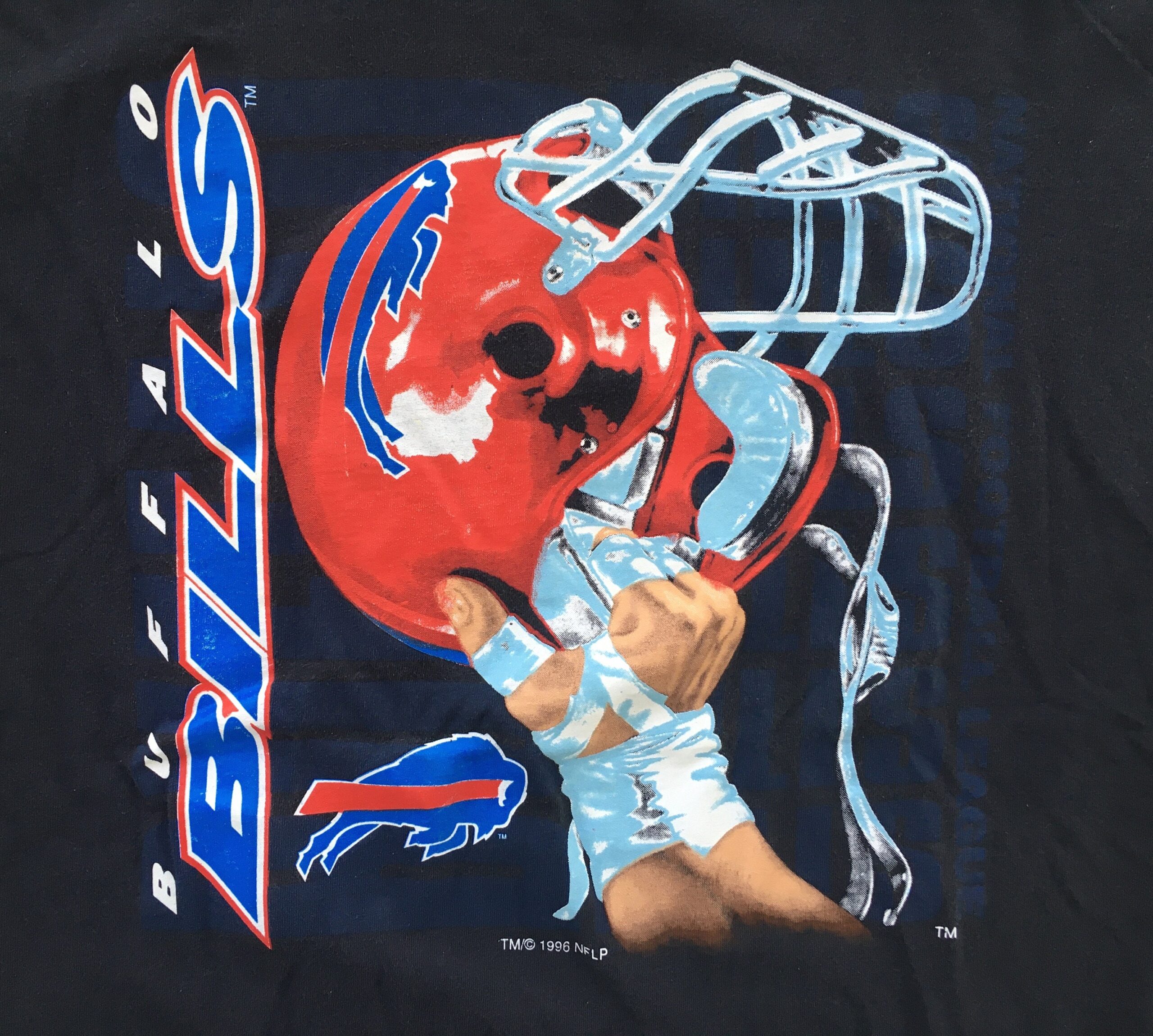 Vintage NFL Buffalo Bills Shirt 90s Long Sleeve American Football - Teeholly