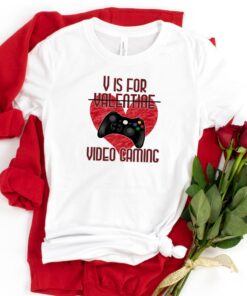 Video Gaming Valentine Gamer Valentines Day Shirt