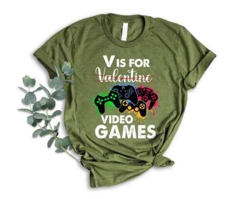 Anti Valentine Shirt For Men Women Gamer Valentines Day