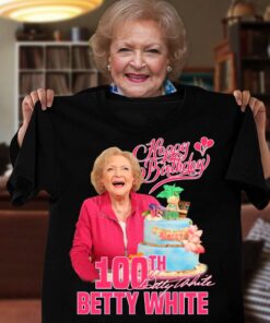 Golden Girl Happy Birthday 100th Betty White tshirt