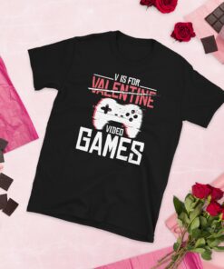 Gift For Gamer Lover Valentines Day Shirt