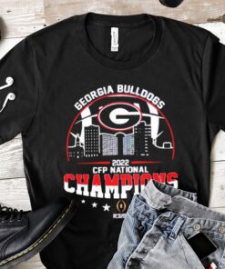 Georgia Bulldogs Wins 2022 Football Champions Shirt