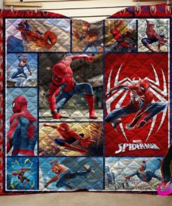 Marvel Superhero SpiderMan No Way Home Quilt Blanket