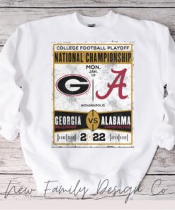 National Championship 2022 Georgia Bulldogs Football Sweatshirt