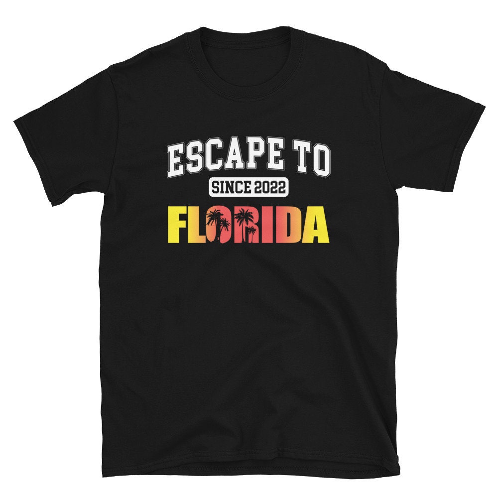 The Lockdown Desantis 2024 Escape To Florida Shirt Teeholly