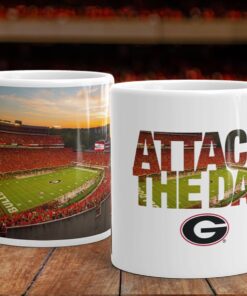 UGA Georgia Bulldogs Attack The Day National Champions Mug